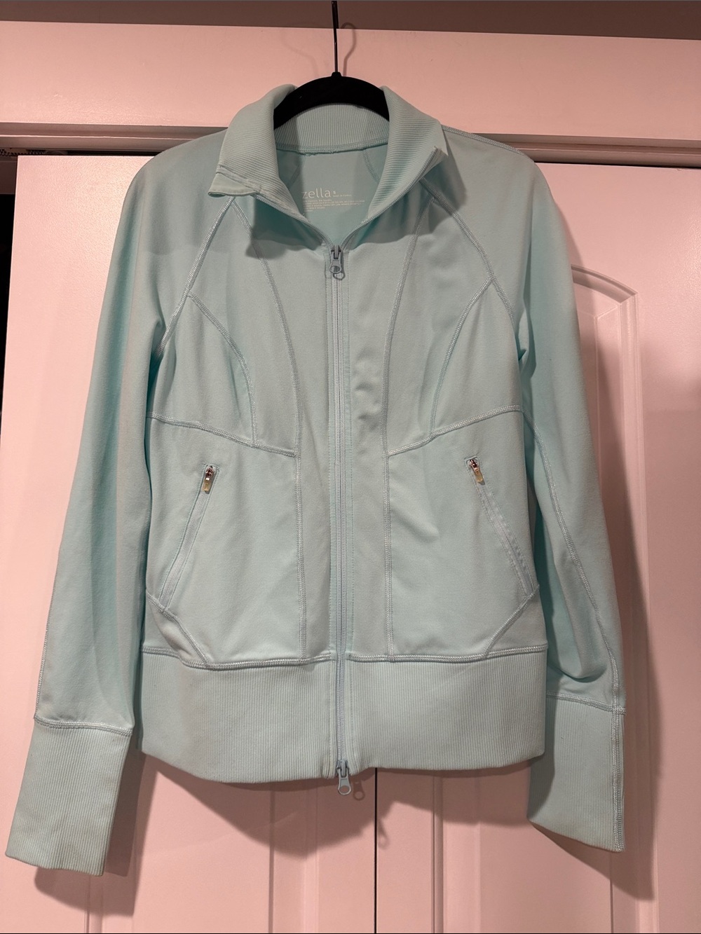 Zella Tiffany blue Full-Zip athletic  Jacket small